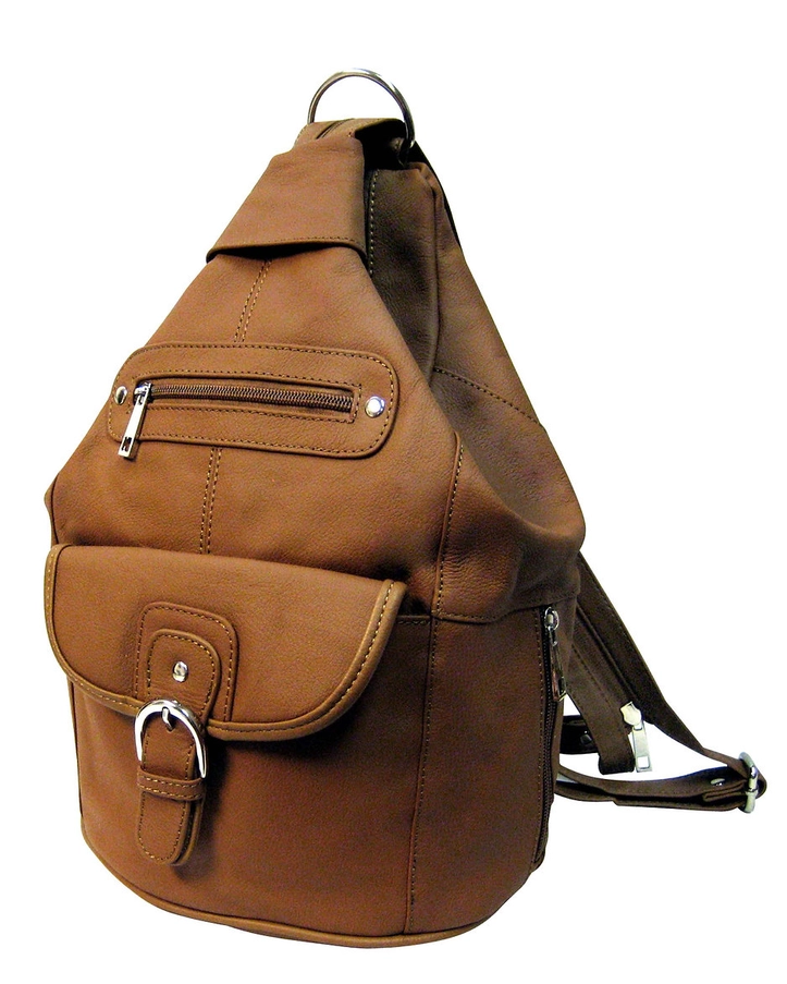 3611A Cowhide Leather Back Pack